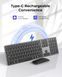 Беспроводная Bluetooth-клавиатура и мышь seenda SKM64-3