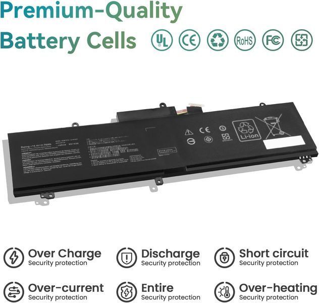 Аккумулятор K KYUER C41N1837 для Asus фото