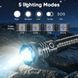 Акумуляторний світлодіодний ліхтар (90 000 люмен, XHP90, заряджання через USB)