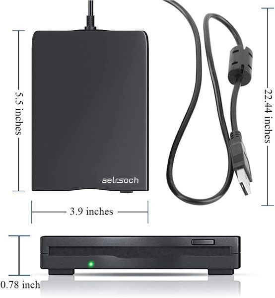 Внешний USB-дисковод для гибких дисков aelrsoch