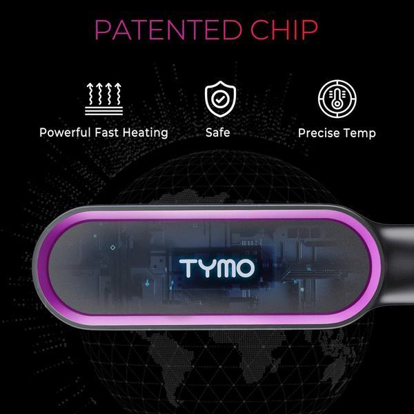 Термощітка для випрямлення волосся TYMO Ring з 5 температурами та швидким нагріванням