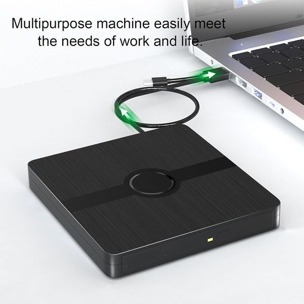 Зовнішній оптичний привід CD/DVD (USB 3.0/Type-C)