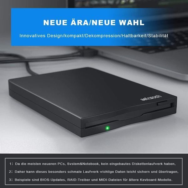 Внешний USB-дисковод для гибких дисков aelrsoch
