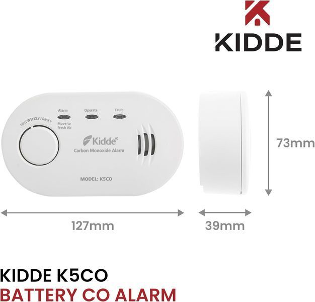 Детектор угарного газа Kidde 5CO
