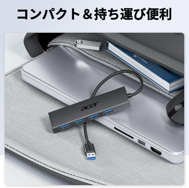 USB-хаб Acer USB 3.0 Expansion 4 порти USB 60 см