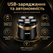 Бездротовий бритвений тример з 6 лезами та USB-зарядкою