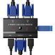 KVM-Переключатель VGA USB для 2 компьютеров Rybozen