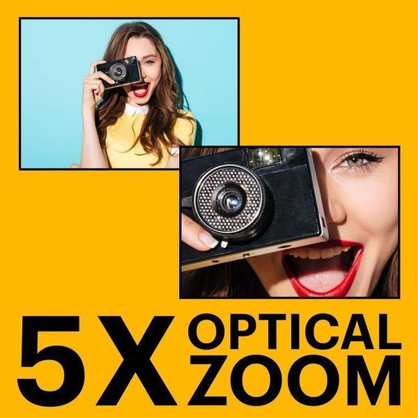 Цифровая камера Kodak с широкоугольным объективом 28 мм и 5-кратным оптическим зумом фото