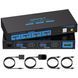 HDMI KVM-перемикач для 2 ПК та 1 монітора фото 1