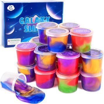 Набор для изготовления слаймов Galaxy Slime Bulk (комплект 16 шт.)