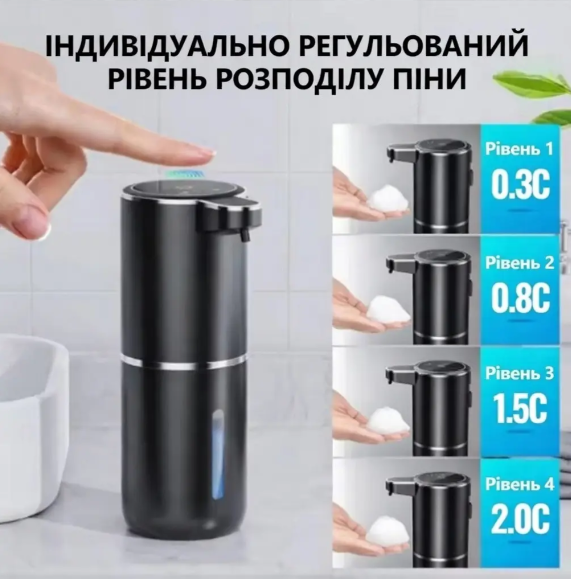 Автоматичний сенсорний диспенсер для мила з USB