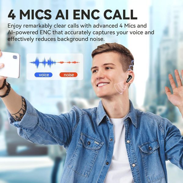 Бездротові навушники EarFun Air Life фото