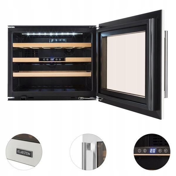 Винный встроенный холодильник на 51 л Klarstein Vinsider 24 Built-In Uno 10029819
