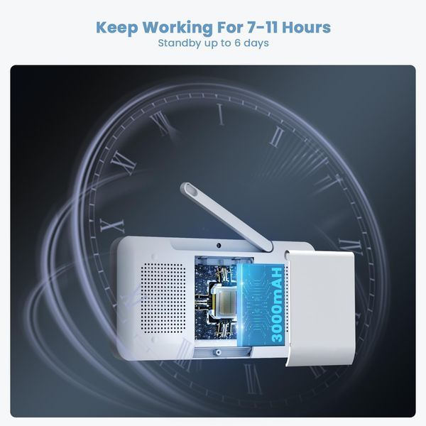Детский монитор ieGeek 2K Wifi с камерой и ночным видением