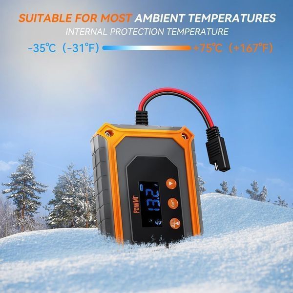 Контроллер заряда солнечных батарей PowMr 15A 12V/24V MPPT