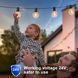 Светодиодная уличная гирлянда 30 м GPATIO фото 3
