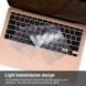 Захисна плівка для клавіатури EooCoo для MacBook Pro 13,3 дюйма фото 5