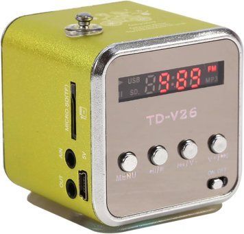 Портативный мини-колонка TDV26 Haofy фото