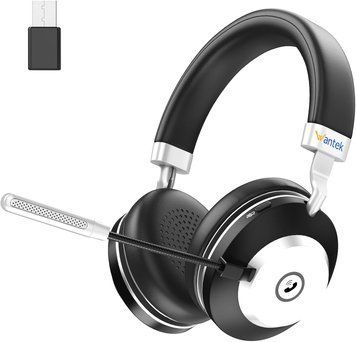 Бездротова гарнітура Wantek WK882MBTC з мікрофоном Bluetooth та шумозаглушенням фото