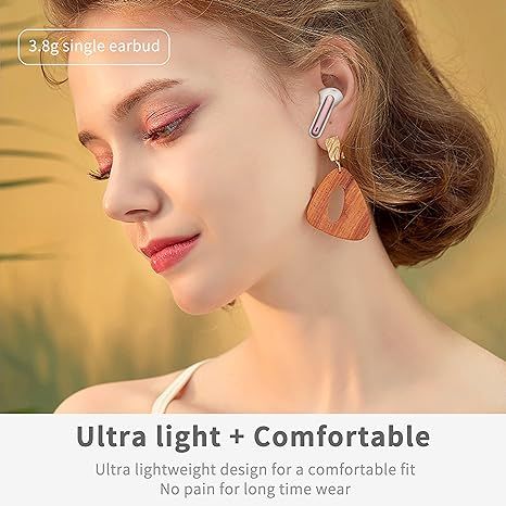 Беспроводные наушники A97 Pro IP7 Bluetooth водонепроницаемые Rose Gold фото