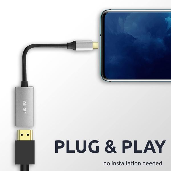 Адаптер USB C &ndash; HDMI 4K Olixar  фото