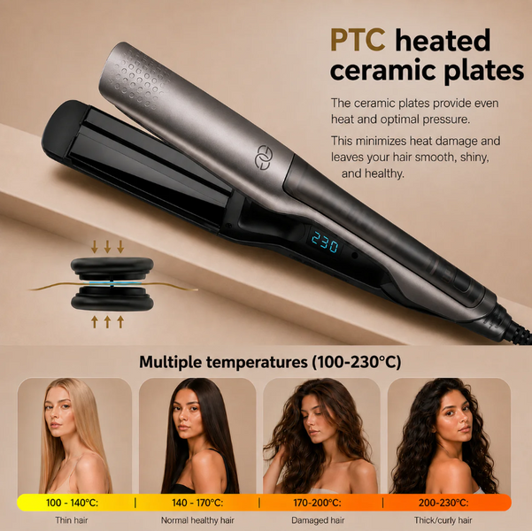 Паровий випрямляч для волосся Golden Goods SteamPod Pro Platinum 230&deg;C