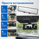 Автомобільне дзеркало заднього виду ширококутне