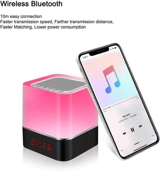 Контактный ночник с Bluetooth-колонкой Daconovo  фото