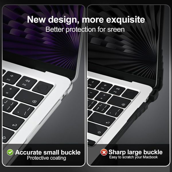Чохол для MacBook Air 13,6 дюймів M4 M3 M2 2025 2024 2022 фото