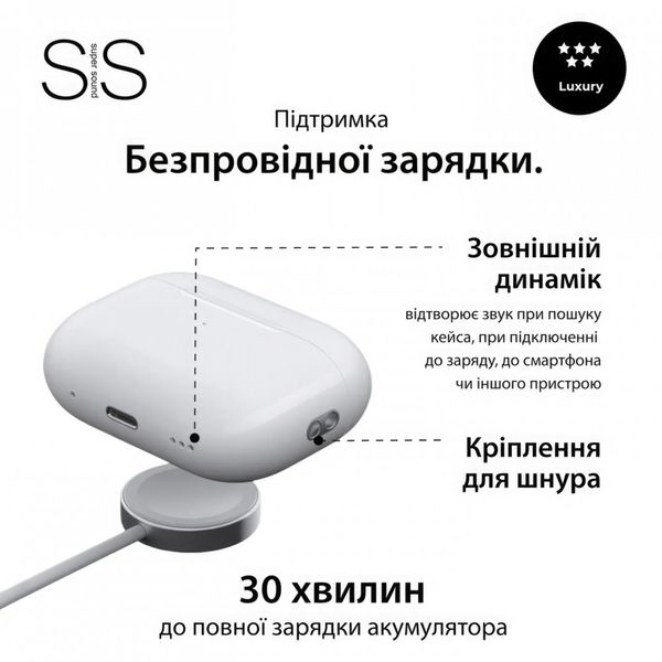 Наушники беспроводные SmartX Pro 2 Luxury Bluetooth люкс качество AAA фото