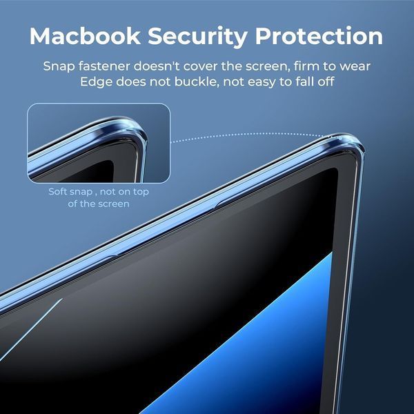 Чохол для MacBook Air 13.6 дюймів A3240 A3113 A2681 (2022 2024 2025) фото