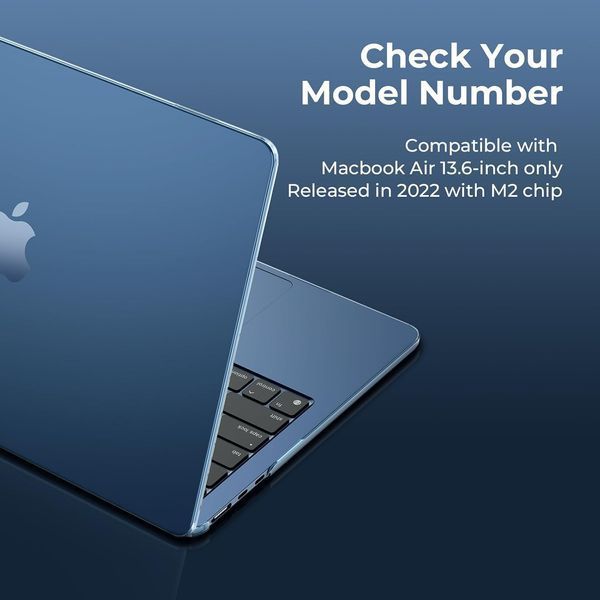 Чохол для MacBook Air 13.6 дюймів A3240 A3113 A2681 (2022 2024 2025) фото