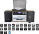 Програвач вінілу Soundmaster MCD5550DBR з радіо DAB+/FM, CD/MP3 фото 6